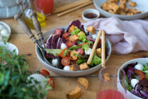 winterlicher Brotsalat