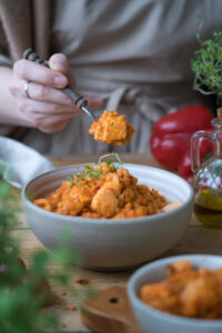 Eintopf mit Linsen & Lachs