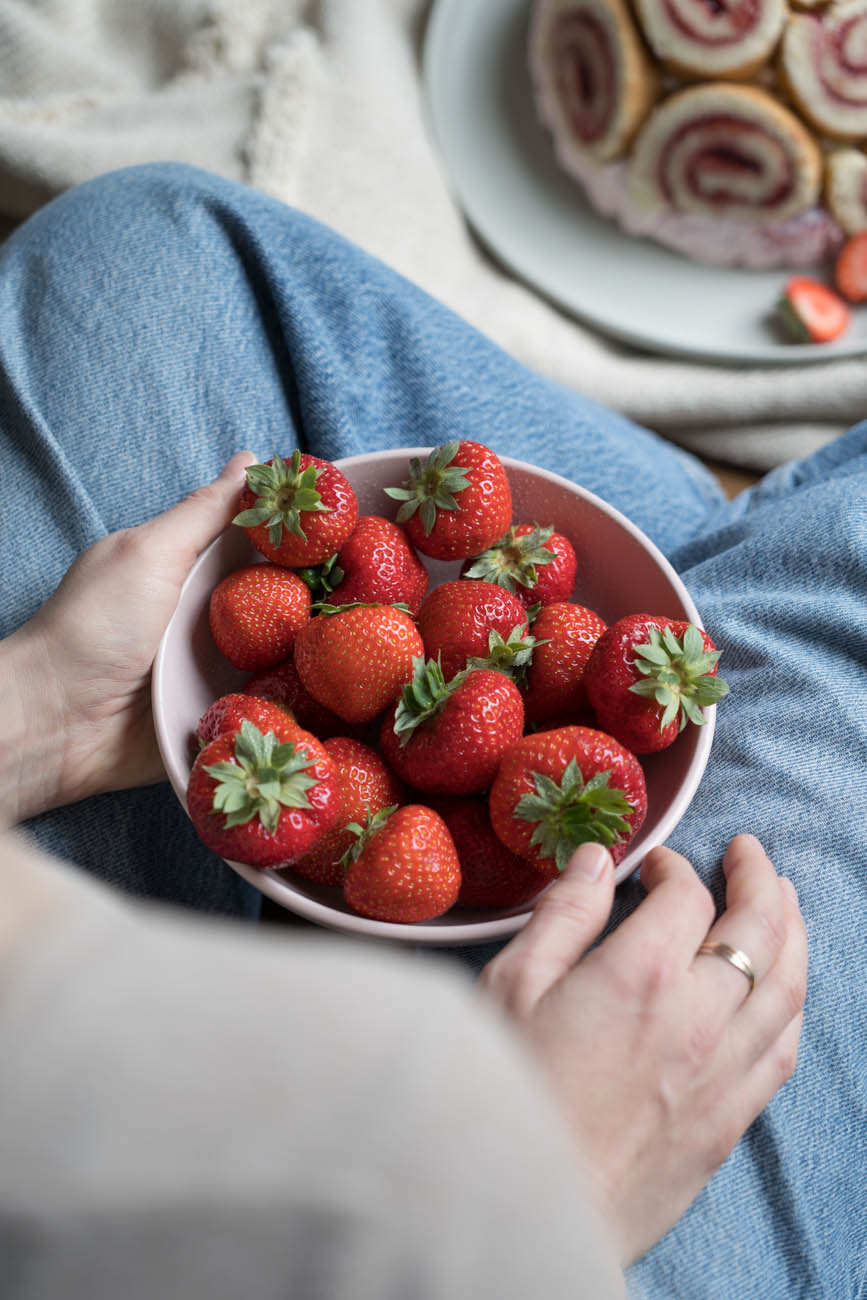 frische Erdbeeren