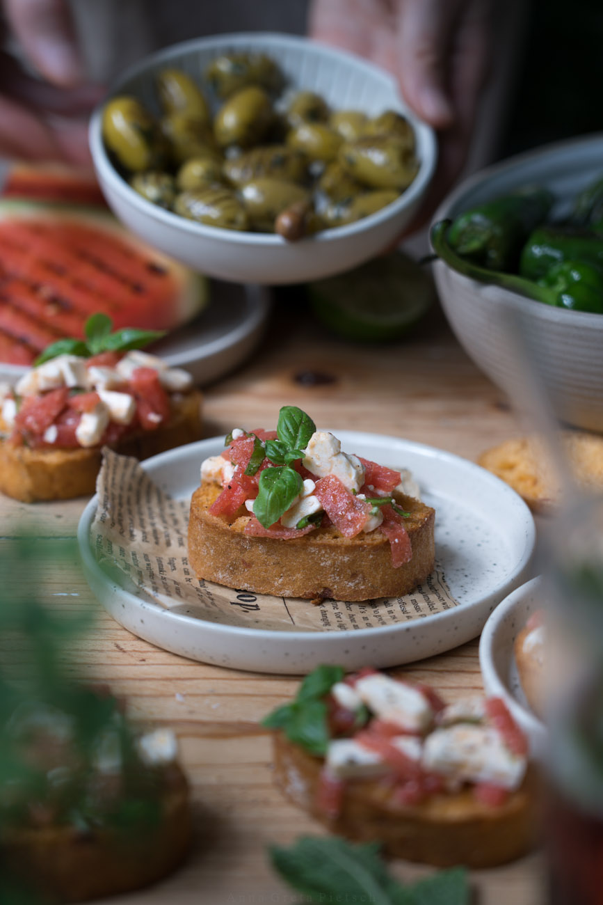 Sommerliche Bruschetta