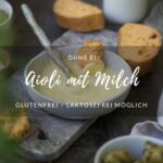 Ein Rezept für Aioli ohne Ei, mit Milch
