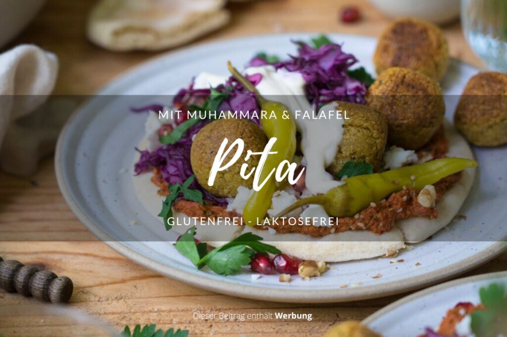 Rezept für glutenfreie Pitas mit Muhammara