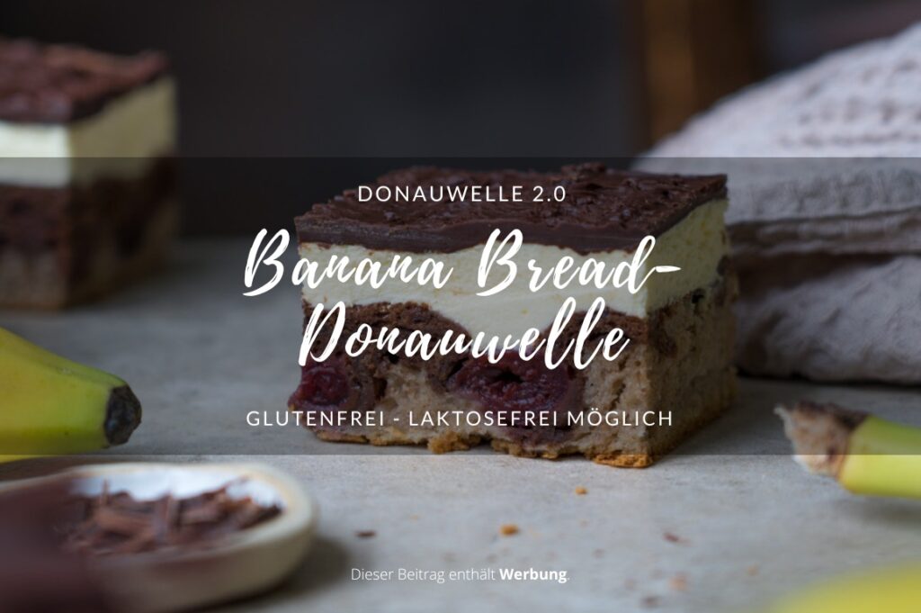 Banana Bread-Donauwelle Ein Rezept für Banana Bread Donauwelle