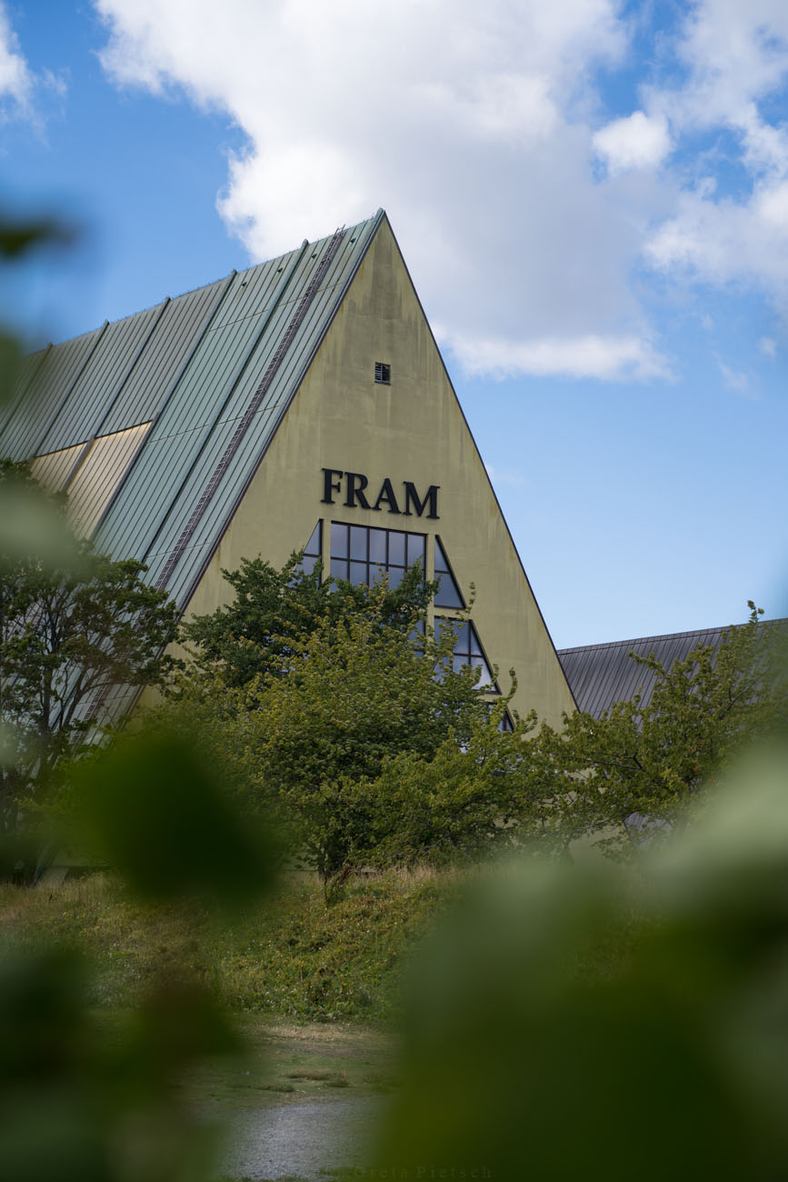 Außenansicht des Fram-Museums, Oslo
