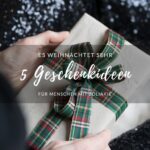 Ein Blogbeitrag mit 5 Geschenkideen zu Weihnachten für Menschen mit Zöliakie.