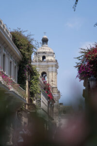 Ein Gebäude im Centro Historico in Lima, Peru