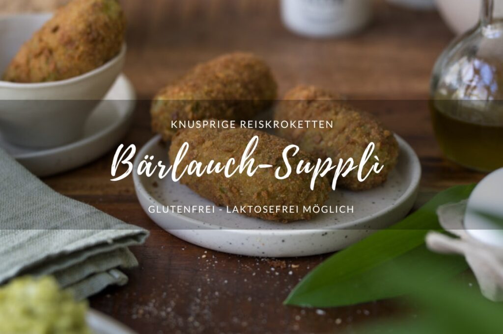 Rezept für Bärlauch-Suppli