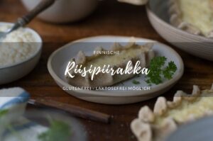 Rezept für finnische Riisipiirakka, glutenfrei