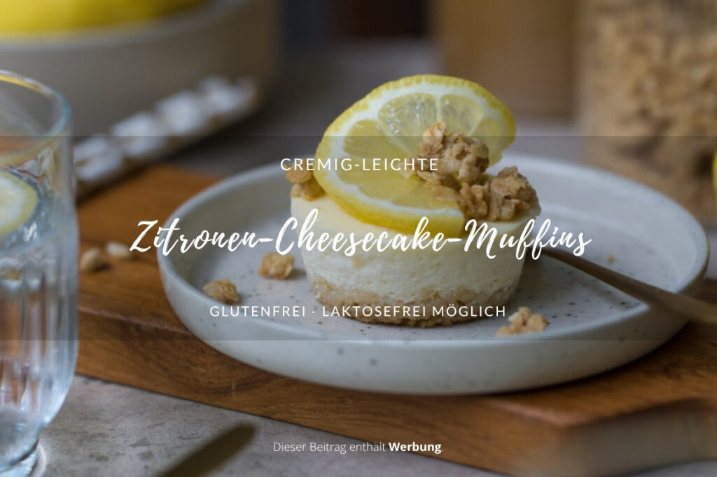 Rezept für Zitronen-Cheesecake-Muffins