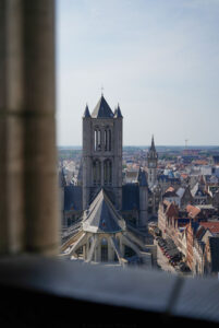 Der Blick vom Belfort in Gent.