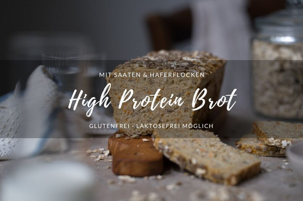 Eiweißbrot ohne Mehl Rezept für selbstgemachtes Eiweißbrot.
