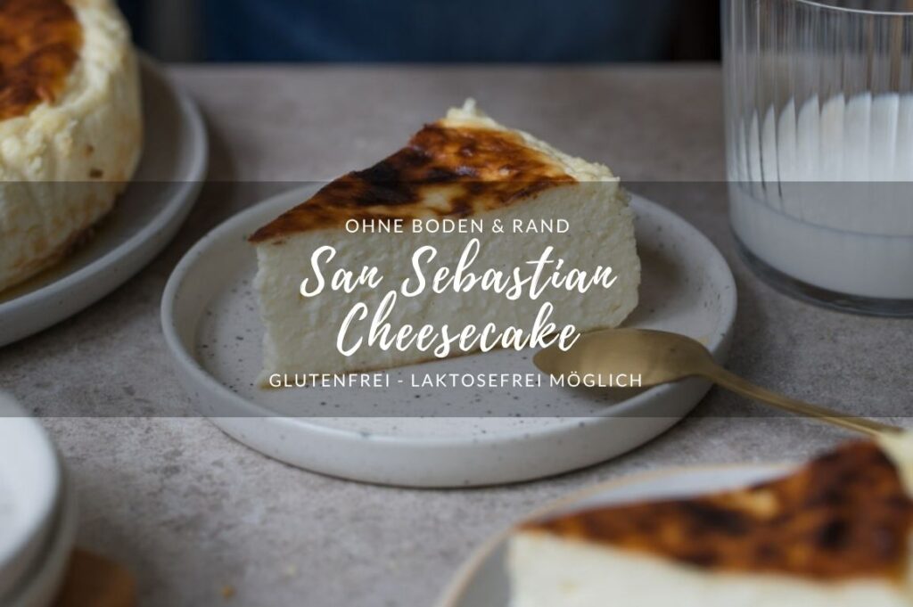 Rezept für glutenfreien San Sebastian Cheesecake