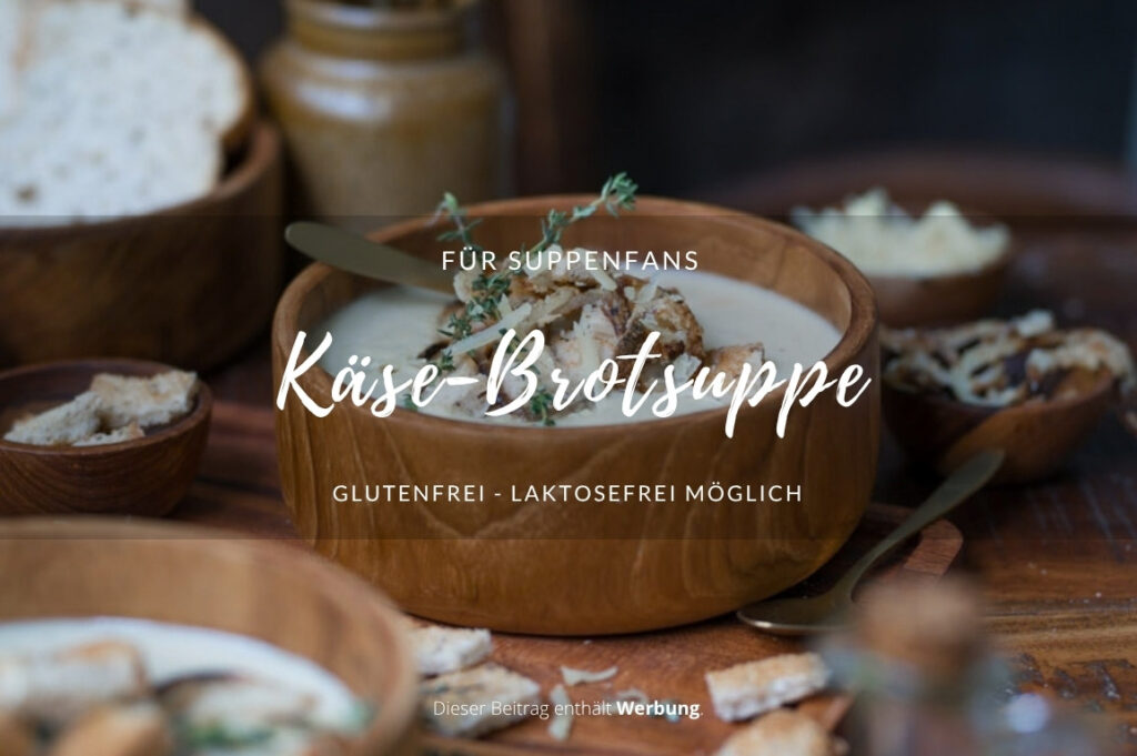 Käse-Brotsuppe mit Zwiebeln Rezept für Käse-Brotsuppe